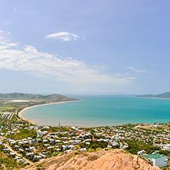 Panorama view of Townsville, Queensland