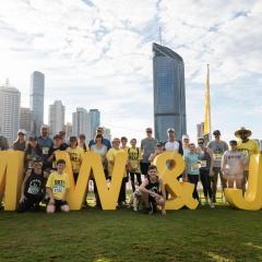 Centre for Online Health (COH) took part in the Brisbane Memory Walk & Jog.